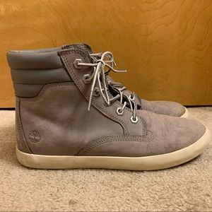 Timberland Dausette Sneaker Boot Ortholite Sole Women’s #timberland #boots #grey